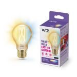 WiZ Smart LED E27 Pear A60 Filament Gold 7W 640lm | Best Colour Rendering - Dimmable - Replaces 50W