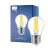 Philips MASTER LED E27 Ball Filament Clear 5.9W 806lm - 922-927 Dim To Warm | Best Colour Rendering - Dimmable - Replaces 60W
