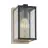 Eglo Wall Light Budrone Steel Black | IP44 - Suitable for 1x E27