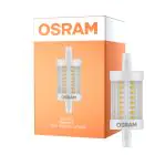 Osram LED R7s 78mm Clear 7.3W 806lm - 827 Extra Warm White | Replaces 60W